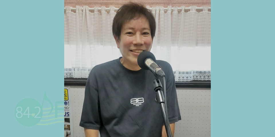 社長とランチタイム収録風景